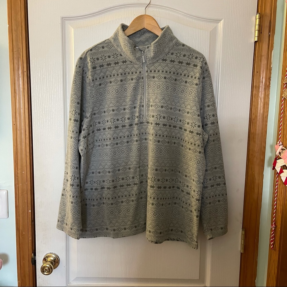 DENIM AND CO QUARTER ZIP